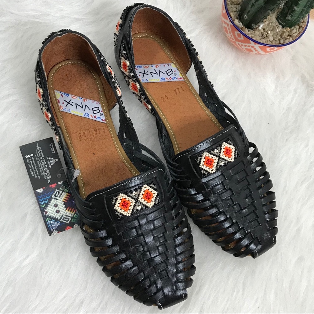 Mexican Leather Huarache Sandals Sz 6 (USA)